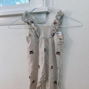 Ruffle Zara sleeveless onesie